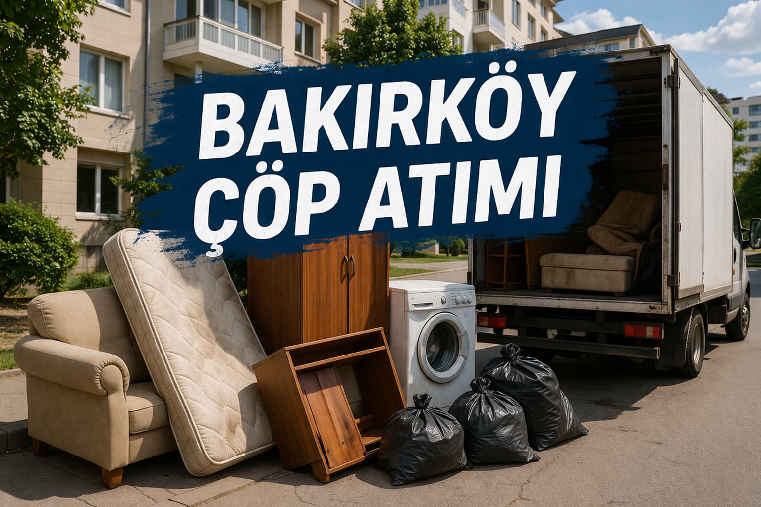 Bakırköy çöp atım hizmeti eski eşya attırma