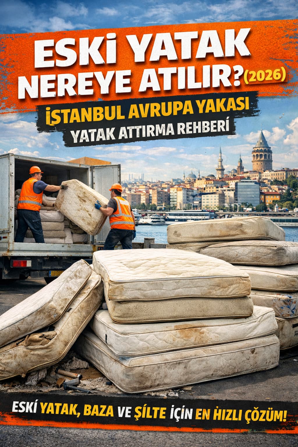 Eski yatak nereye atılır İstanbul yatak attırma hizmeti